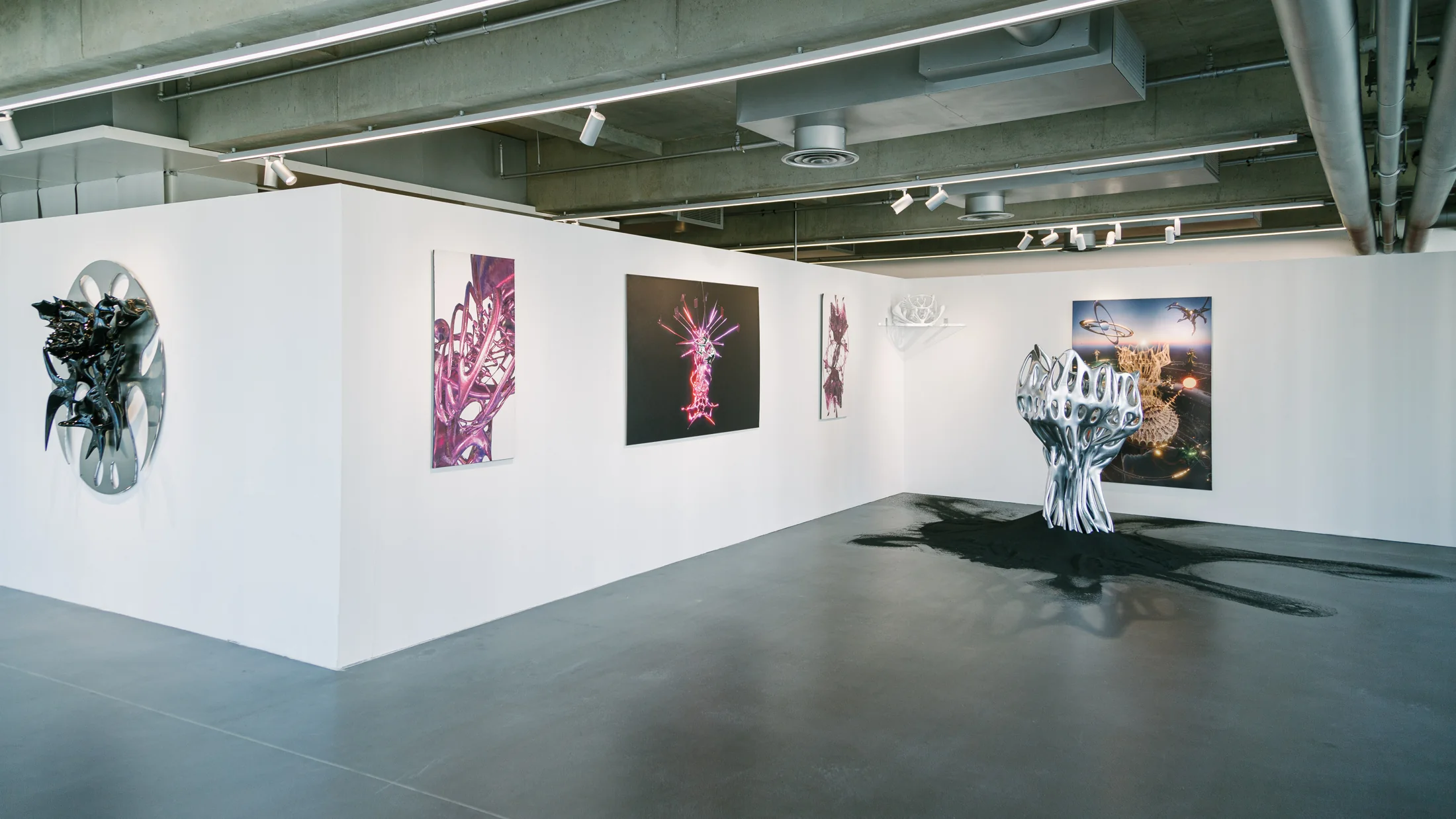 Into the Nothingness of 0X0 installation view