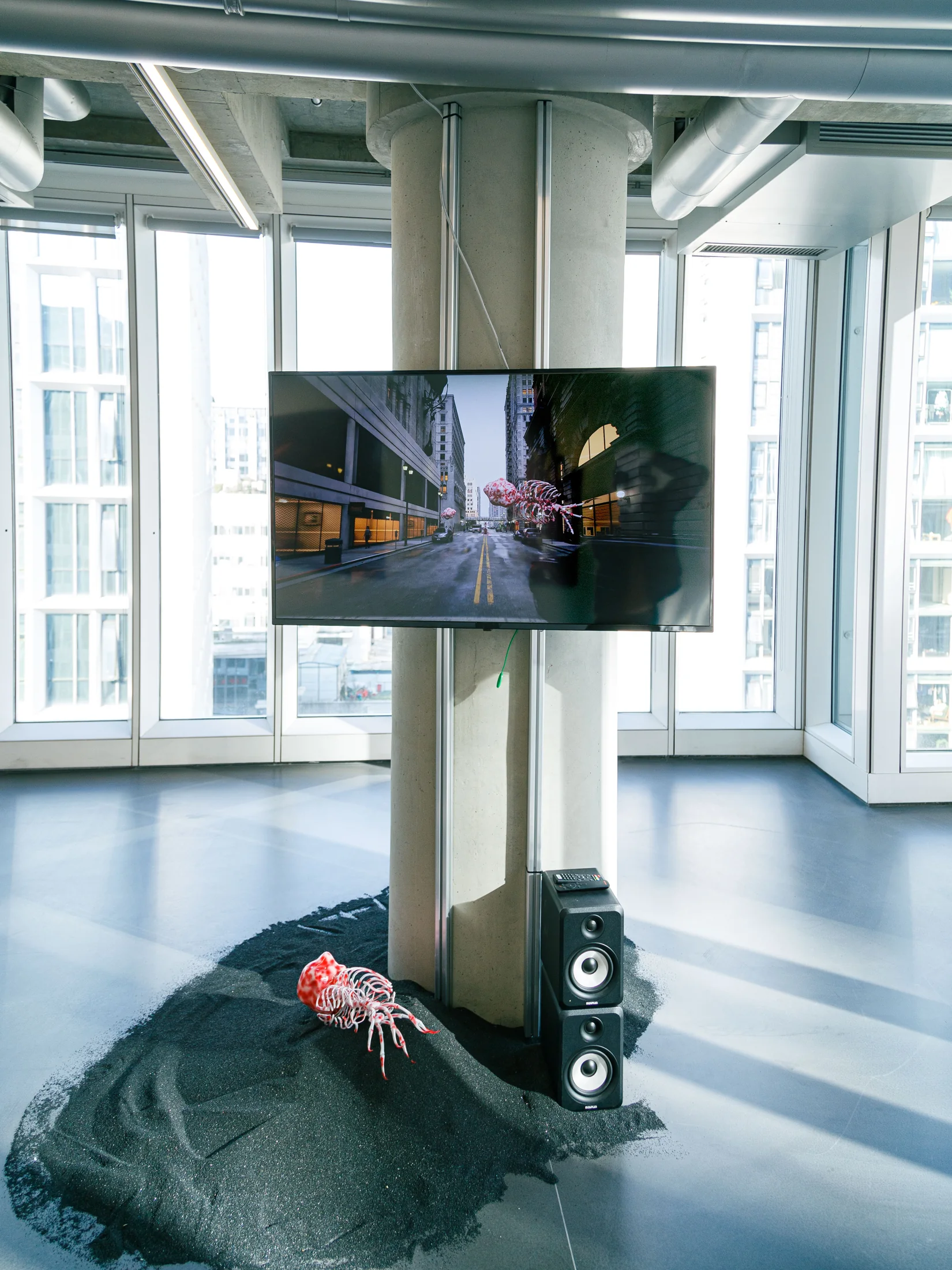 Tinder Killer moving image installation