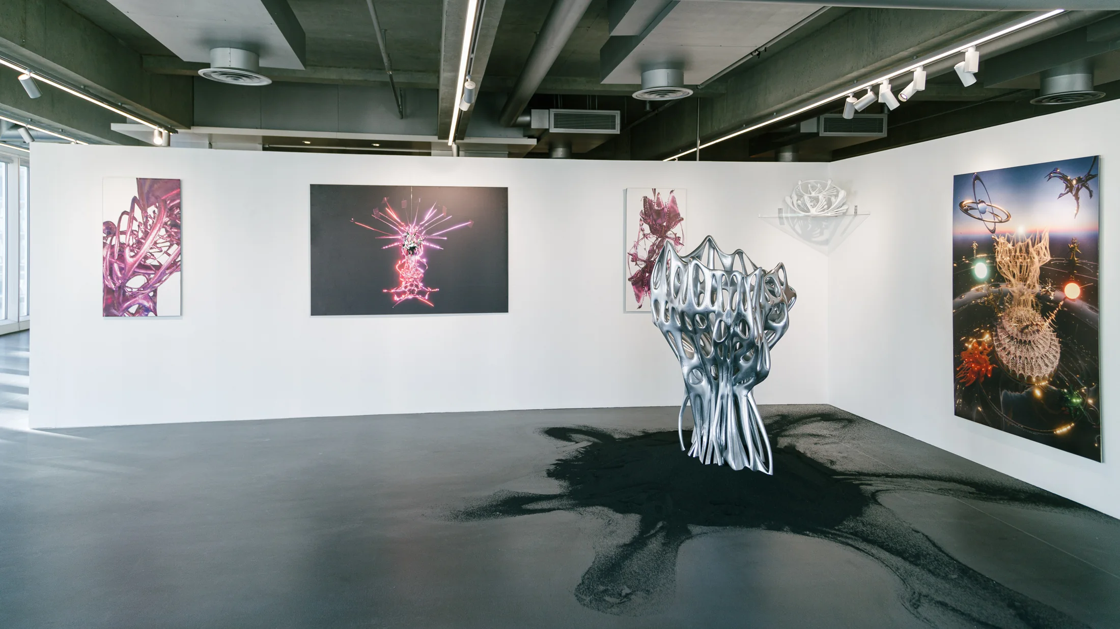 Exhibition installation view