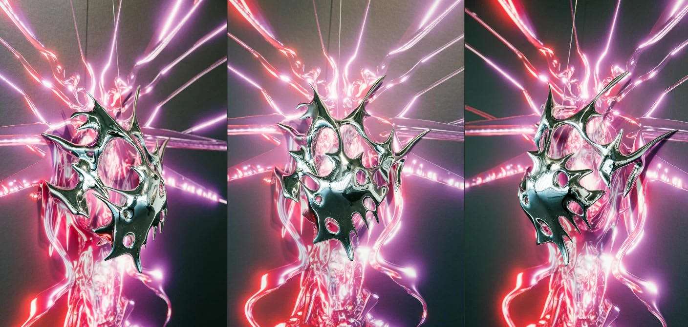 Biomorphic sculpture from the 0X0 universe