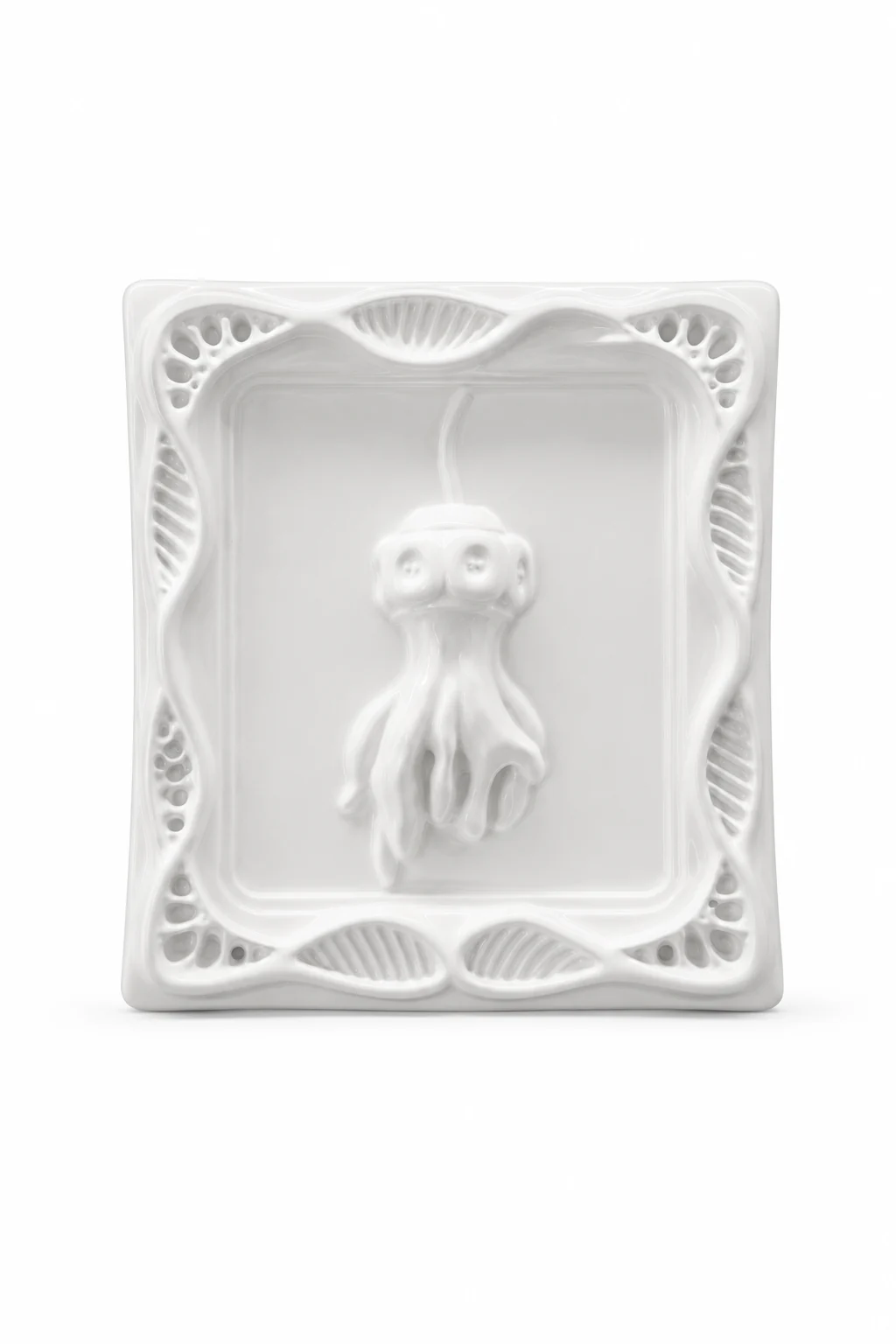 o0o-Lantern Medusa sculptural relief
