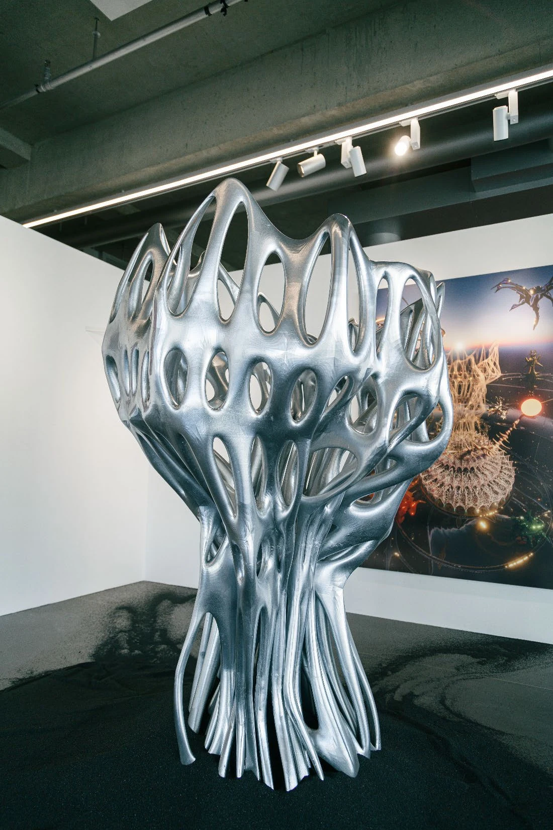 Sumeru 0X0 sculpture by CATTIN TSAI